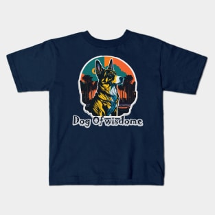 dog of wisdom Kids T-Shirt